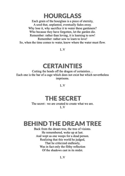 poeme, poetry, aphorism